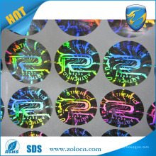 Shenzhen ZOLO high quality anti-counterfeit laser holographic sticker